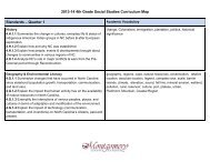 2013-14 4th Grade Social Studies Curriculum Map Standards ...