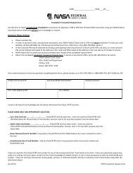 Fraudulent Transaction Dispute Form - NASA Federal Credit Union