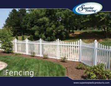 Fencing - Edgemoor Inc.