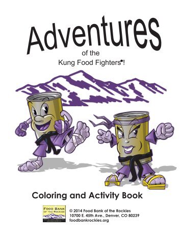Coloring and Activity Book - Food Bank of the Rockies