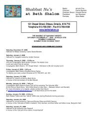 SN-2008-12-27 .pdf - Congregation Beth Shalom