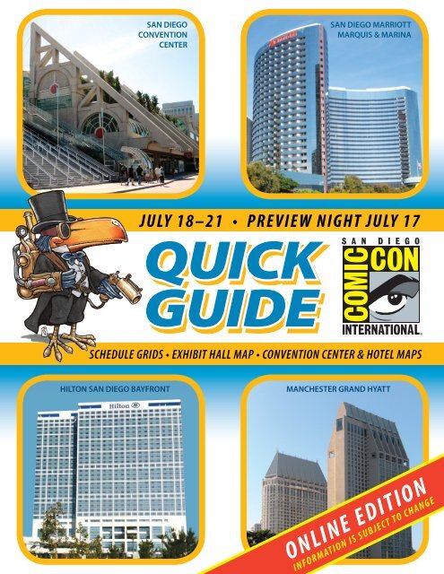 Quick Guide - Comic-Con International