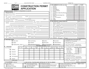 Construction Permit Jacket - East Brunswick