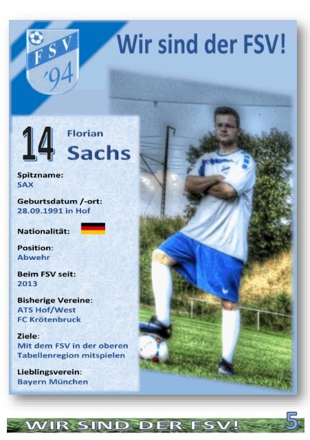 AK-Nord 1 Saison 2014 / 15 Ausgabe 10