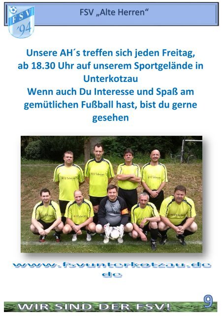 AK-Nord 1 Saison 2014 / 15 Ausgabe 10