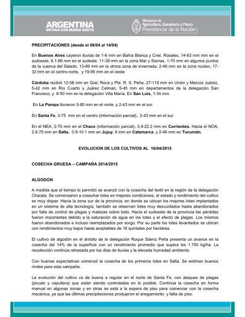 150416_Informe Semanal Estimaciones - al 16-Abr-2015