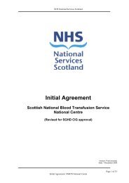 pdf Initial Agreement - Scottish National Blood Transfusion Service