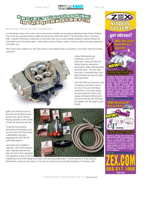 Print This Issue! - Mopar Max Magazine