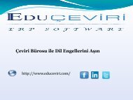 Çeviri Bürosu ile Dil Engellerini Aşın