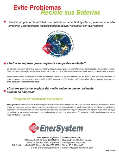 CatalogoTraccion 2010 PDF.cdr - Enersystem