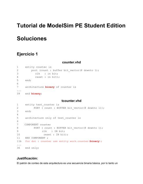 modelsim pe student edition i