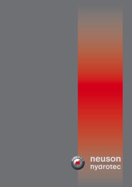 Ein System - Eine Verantwortung - neuson hydrotec GmbH