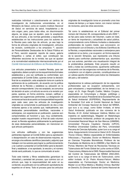 rEVISta PErUaNa dE MEdIcINa ExPErIMENtaL y SaLUd PÃbLIca ...