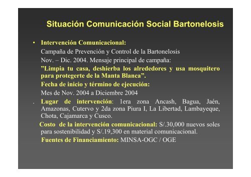 la estrategia de intervencion para la prevencion y control de la ...