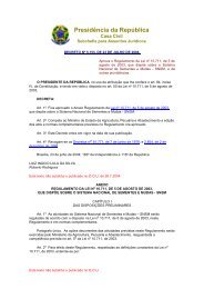 decreto nÂº 5.153, de 23 de julho de 2004 - Ibravin