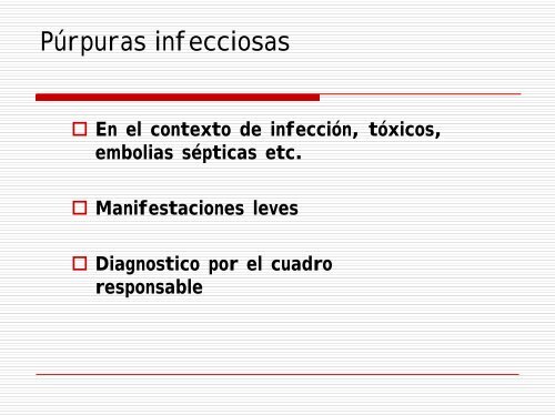 DIAGNOSTICO DIFERENCIAL DE LAS PURPURAS - AsociaciÃ³n ...