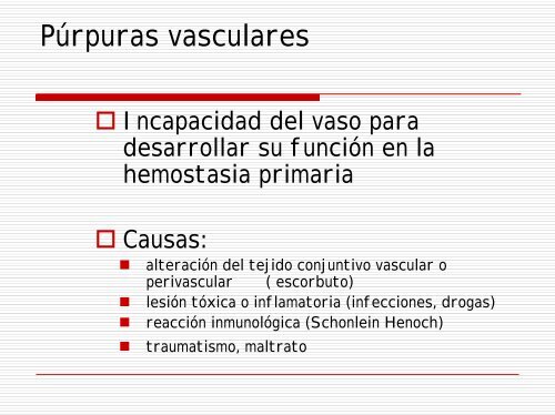 DIAGNOSTICO DIFERENCIAL DE LAS PURPURAS - AsociaciÃ³n ...