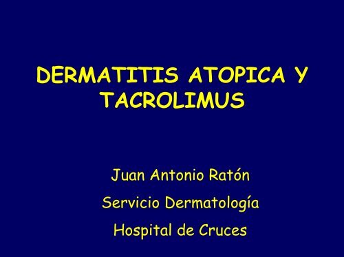 tacrolimus topico