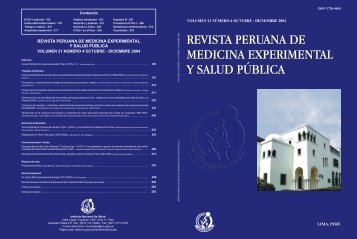 Revista Peruana de Medicina Experimental y Salud PÃºblica