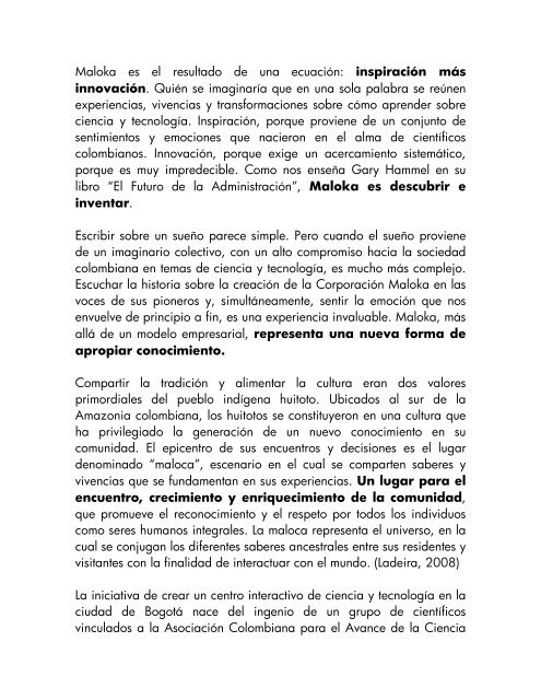 DISCURSO LANZAMIENTO LIBRO LINA ECHEVERRI.pdf - Maloka