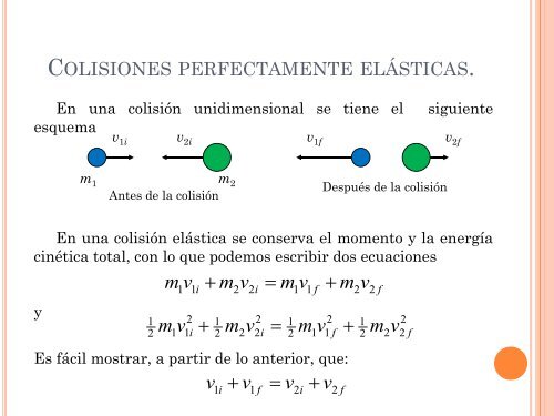 Tema 3: Conservación del momento lineal - Página personal de ...