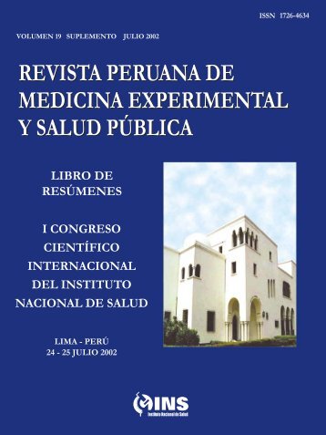 revista peruana de medicina experimental y salud pÃºblica - Instituto ...