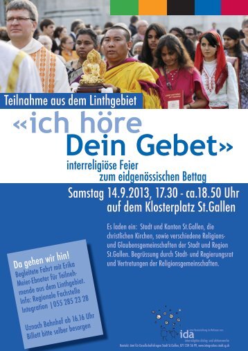 Flyer mit Programm - IDA