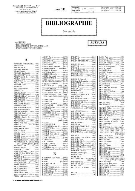 Barthel Jocelyne Le Savoir Fer Free