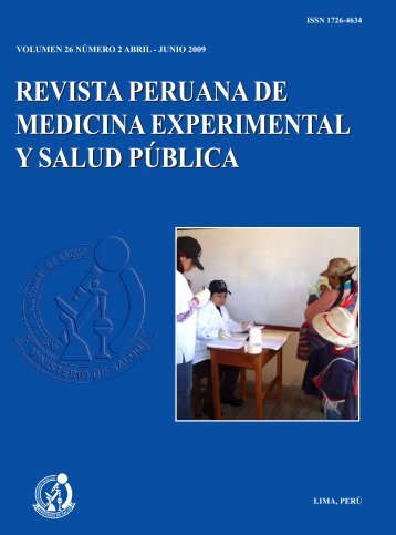 rEVIStA PErUANA dE MEdIcINA ExPErIMENtAL y SALUd PÃBLIcA ...