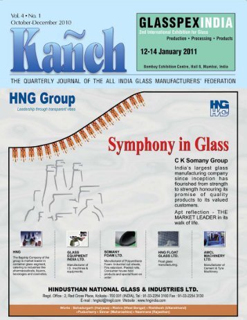 Download this Issue - The All India Glass Manufacturers' Federation