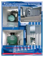 PORTABLE CONTAINERIZED INCINERATORS - ACS, Inc