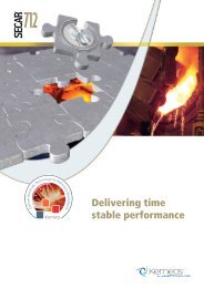 Mise en page 1 - SECAR®, solutions for refractories