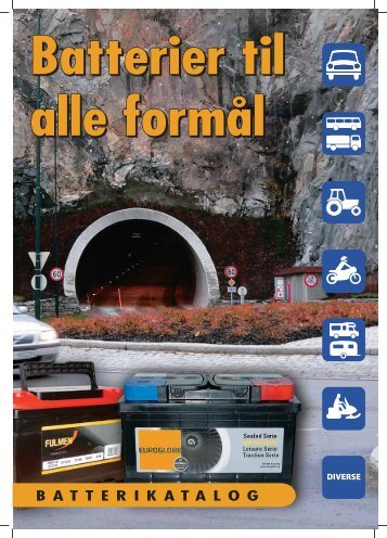 og startbatterier - Bema