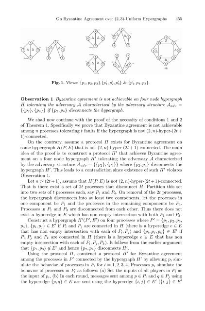 On Byzantine Agreement over (2,3)-Uniform ... - Cornell University