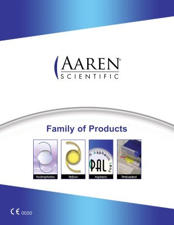 Family of Products - Aaren Scientific