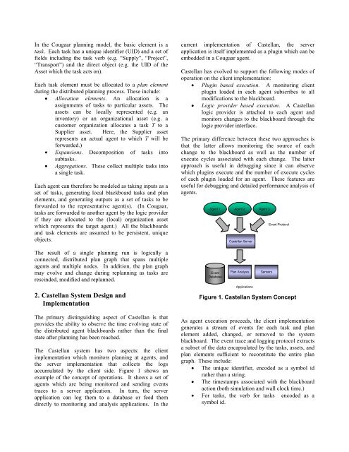 DARPA ULTRALOG Final Report - Industrial and Manufacturing ...