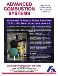 ADVANCED COMBUSTION SYSTEMS - ACS, Inc