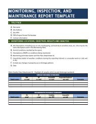 Monitoring Report Template - TahoeBMP.org