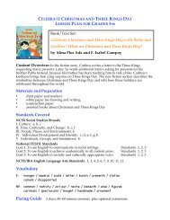 celebrate christmas and three kings day lesson plan ... - Perma-Bound