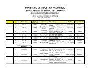 Censo Nacional de bocas de expendio - Ministerio de Industria y ...