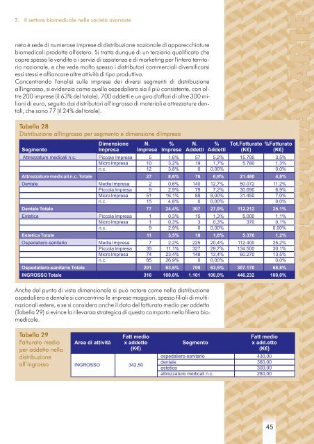 medicale.pdf - Osservatorio Biomedicale Veneto