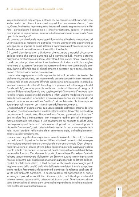 medicale.pdf - Osservatorio Biomedicale Veneto