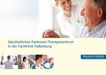 Ganzheitliches Parkinson-Therapiezentrum in der Fachklinik ...