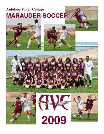 Soccer Media Guide - Antelope Valley College Marauder Athletics