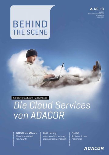 Die Cloud Services von ADACOR - ADACOR Hosting GmbH