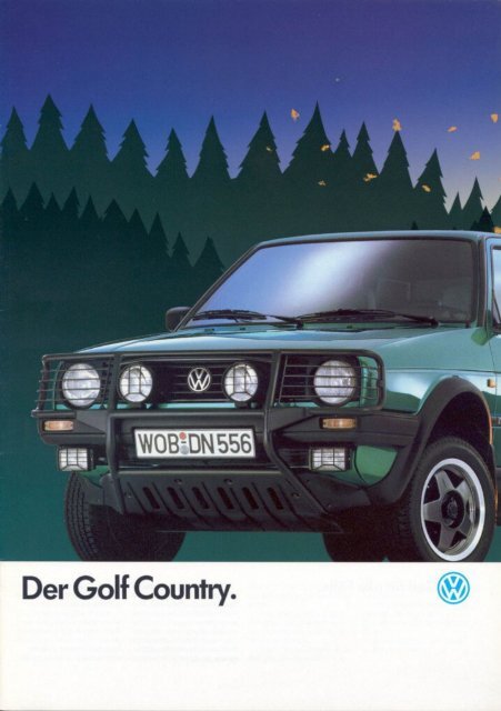 Der Golf Couniry. - VW Golf Country - Fansite