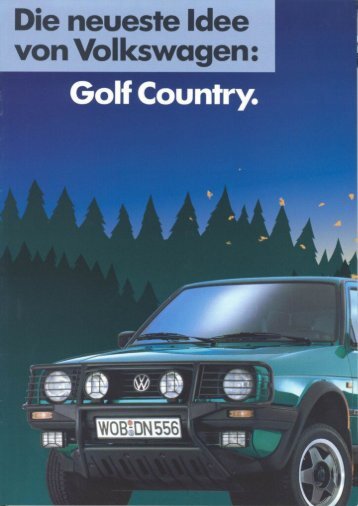 D, 03/1990 - VW Golf Country - Fansite