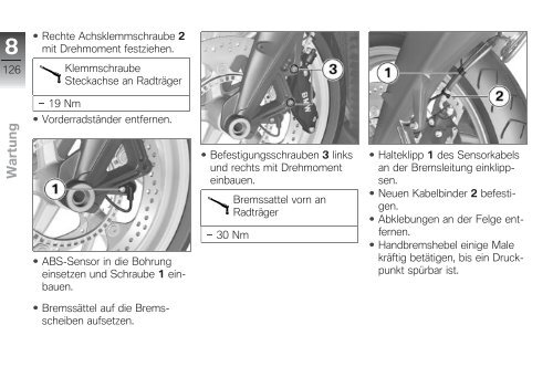 Bedienungsanleitung - K 1600 GTL - BMW-K-Forum.de