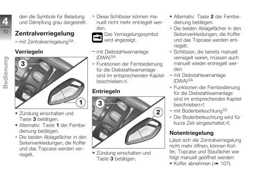 Bedienungsanleitung - K 1600 GTL - BMW-K-Forum.de