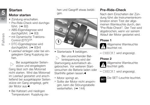 Bedienungsanleitung - K 1600 GTL - BMW-K-Forum.de